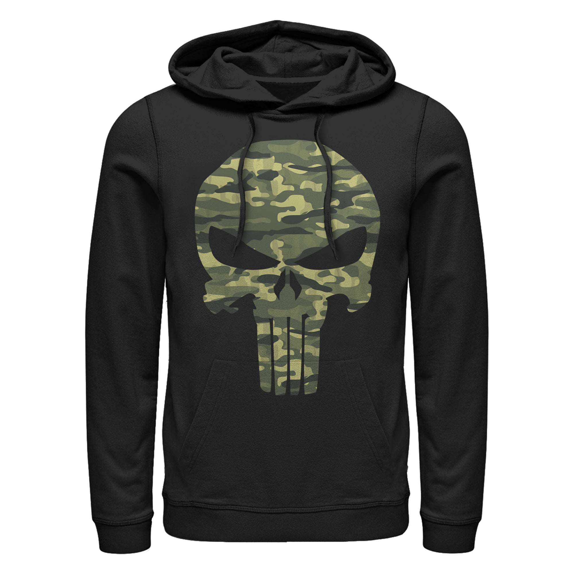 Men's Marvel Punisher Camoskull Lightweight Hoodie