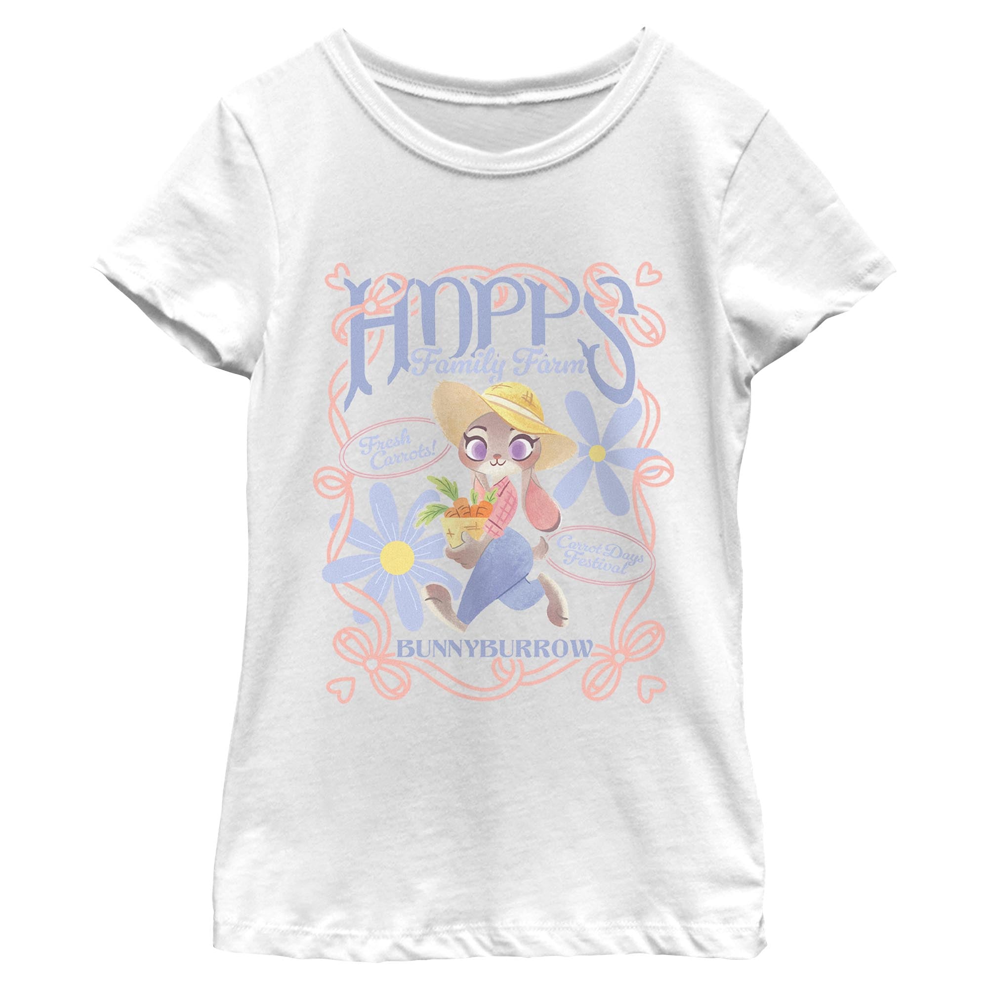 Girl's Disney Hopps Family Farm T-Shirt