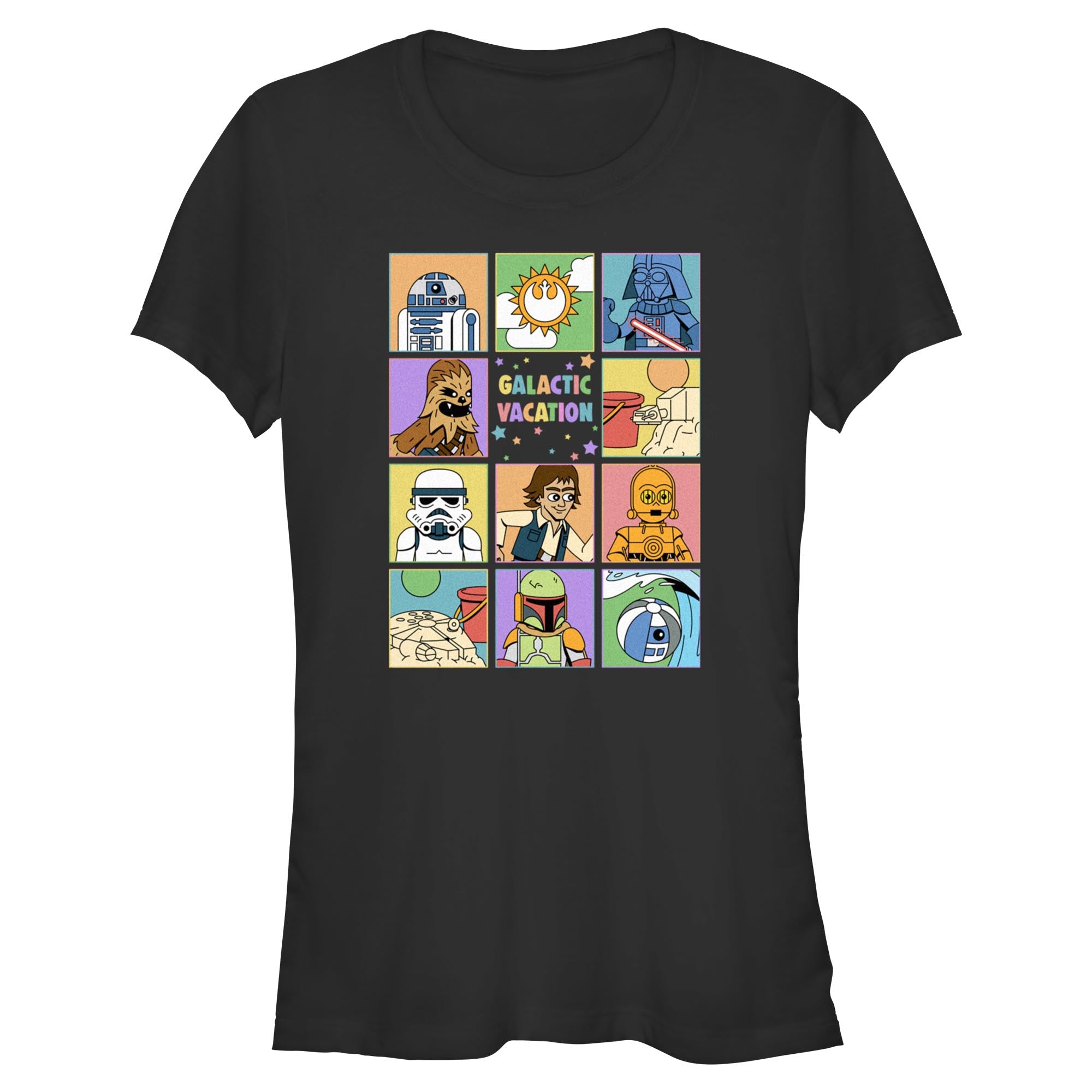Junior's Star Wars Galactic Vacay T-Shirt